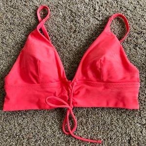 Aerie Longline Triangle Bikini Top
